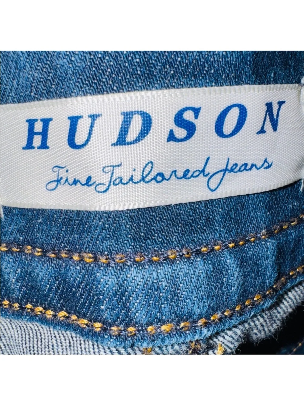 Hudson 170SOLL Signature Bootcut Flare Jeans Size 28 Low Rise Y2K Boho Dark Wash